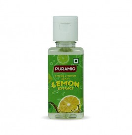 Puramio Lemon Extract   Plastic Bottle  50 millilitre